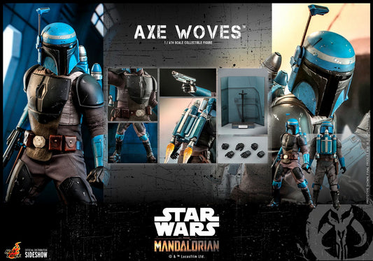 HOT TOYS STAR WARS AXE WOVES THE MANDALORIAN TMS 070 AF