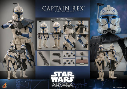 HOT TOYS STAR WARS CAPTAIN REX AHSOKA TMS 119 AF