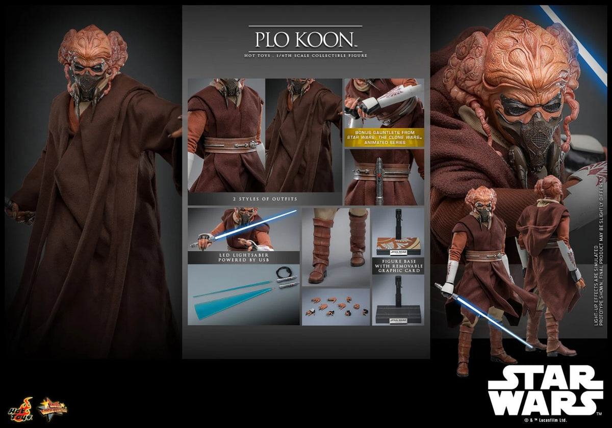 HOT TOYS STAR WARS PLO KOON AF MMS 785