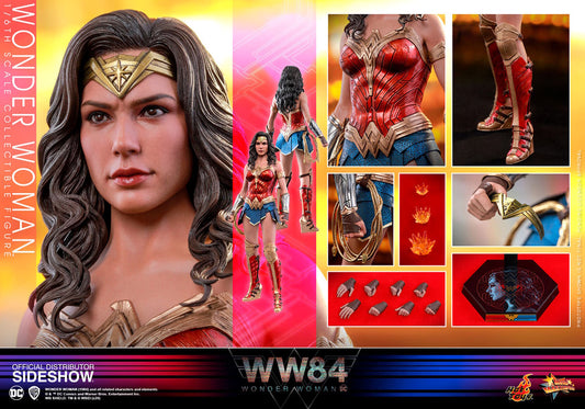 HOT TOYS DC WONDER WOMAN 84 GAL GADOT WW84 MMS 584 AF