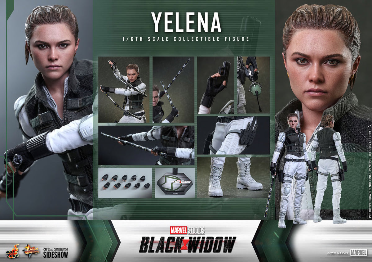 HOT TOYS MARVEL YELENA BLACK WIDOW MMS 622 AF