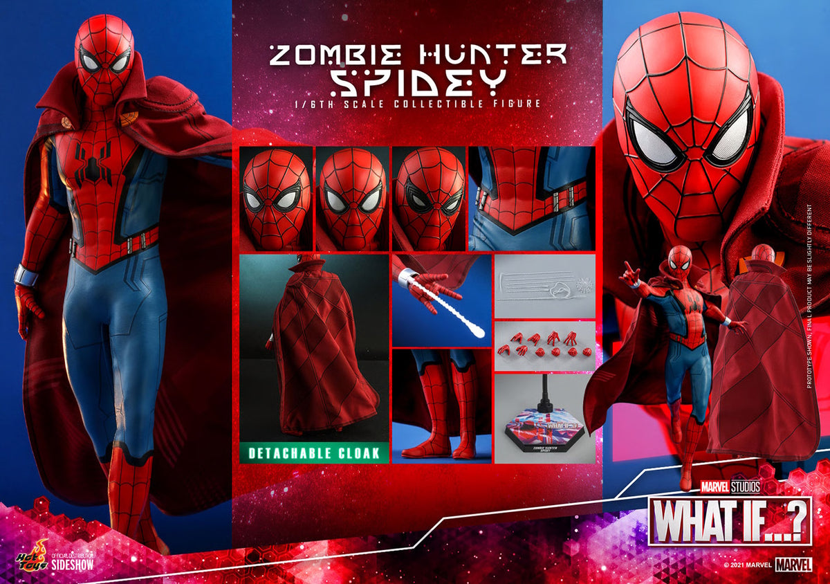HOT TOYS MARVEL ZOMBIE HUNTER SPIDER-MAN TMS 058 AF