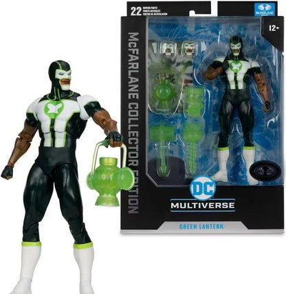 DC MULTIVERSE GREEN LANTERN SIMON BAZ GREEN LANTERNS MCFARLANE COLLECTOR PLATINUM AF