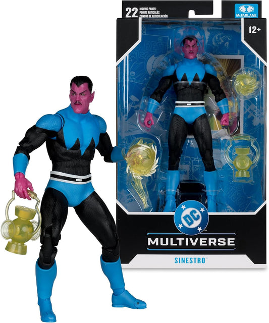 DC MULTIVERSE SINESTRO CLASSIC MCFARLANE AF