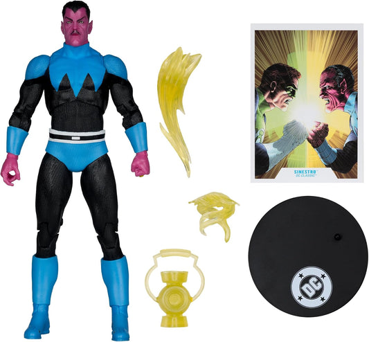 DC MULTIVERSE SINESTRO CLASSIC MCFARLANE AF