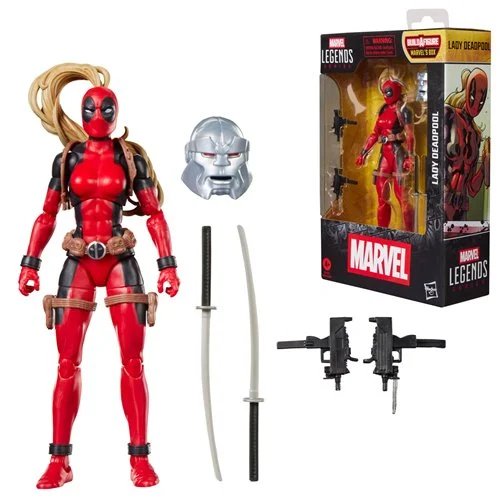 MARVEL LEGENDS NEW LADY DEADPOOL AF - BOX BAF