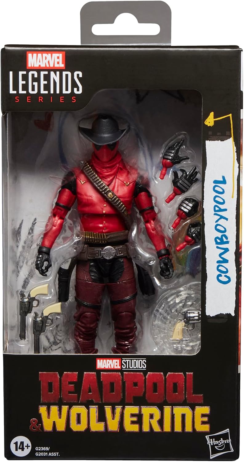 MARVEL LEGENDS NEW COWBOYPOOL DAW 6IN AF