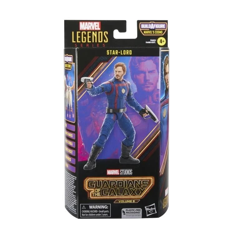 MARVEL LEGENDS NEW STAR LORD GOTG3 AF - COSMO BAF