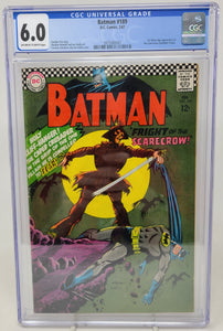 BATMAN #189 ~ DC 1967 ~ CGC 6.0