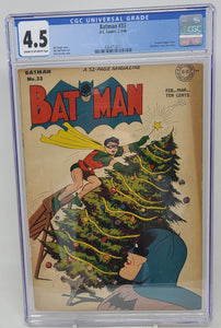 BATMAN #33 ~ DC 1946 ~ CGC 4.5