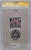 KING IN BLACK #2 ~ MARVEL 2021 ~ CGC 9.6 ~ CATES, ZECK STEGMAN, KIRKHAM SIGNED