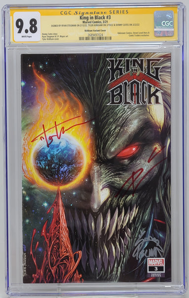 King in Black #1 Kirkham Variant CGC 9.0 deals SS