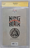 KING IN BLACK #3 ~ MARVEL 2021 ~ CGC 9.8 ~ CATES, STEGMAN, KIRKHAM SIGNED
