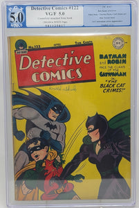 DETECTIVE COMICS #122 ~ DC 1947 ~ PGX 5.0 ~ 1ST CATWOMAN COVER