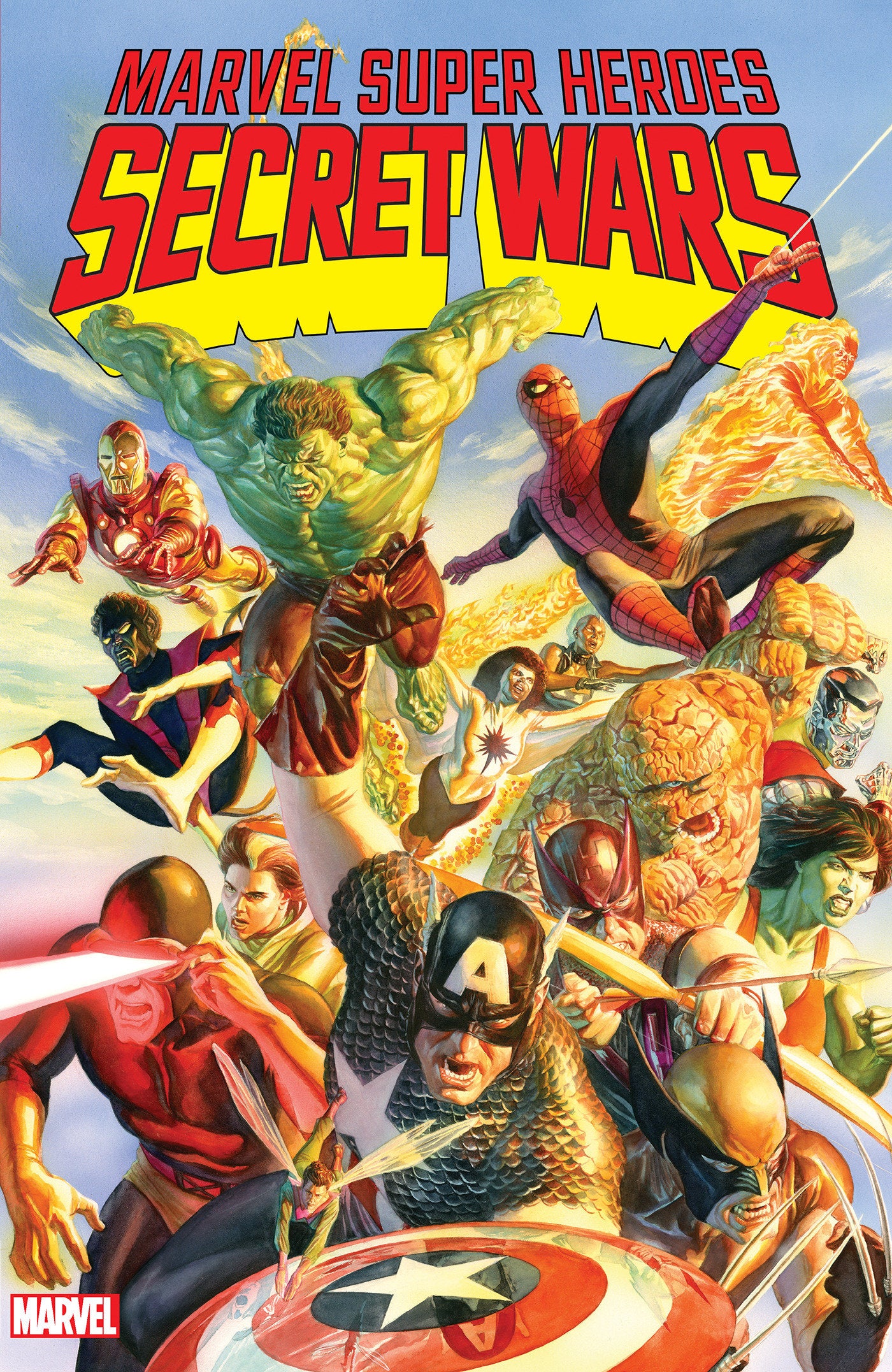 SECRET WARS TP 1984 MARVEL SUPER HEROES