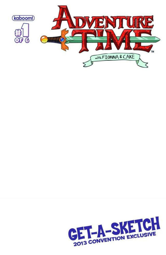ADVENTURE TIME FIONNA & CAKE #1 BLANK VAR (OF 6)