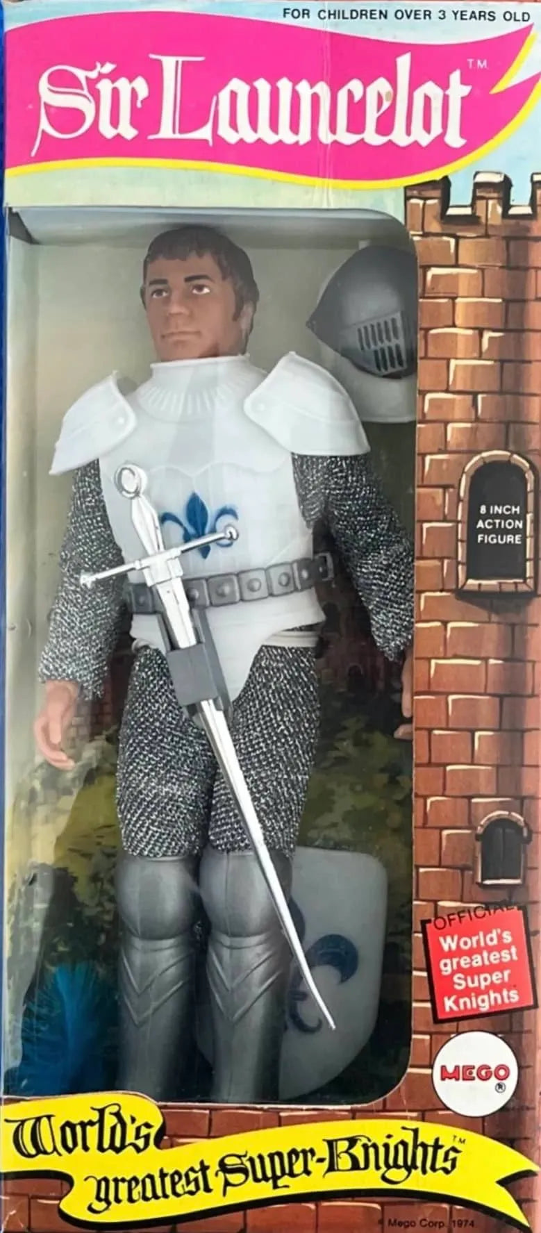 RETRO SUPER KNIGHTS SER 1 8 INCH AF LANCELOT