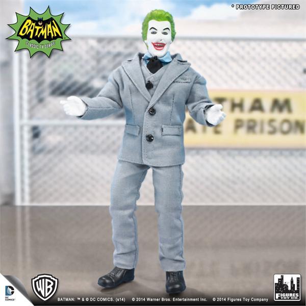 BATMAN 66 RETRO JOKER GREY SUIT VAR 8IN AF