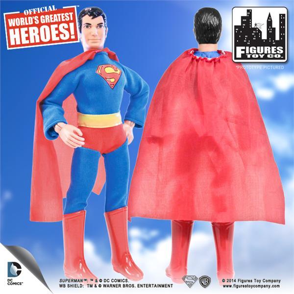 DC RETRO SUPERMAN SUPERMAN FIRST RELEASE 8IN AF S1