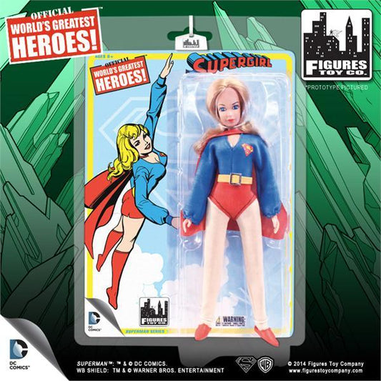 DC RETRO SUPERGIRL SUPERMAN 8IN AF S1