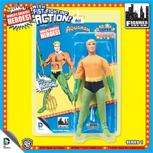 SUPER POWERS RETRO AQUAMAN 8IN AF S1