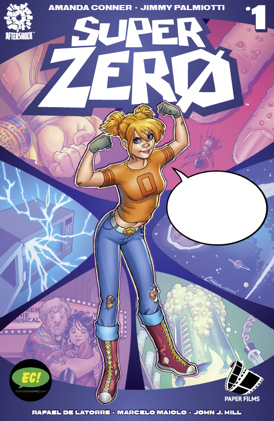 SUPERZERO #1 EC EXCLUSIVE VARIANT - EMERALD CITY