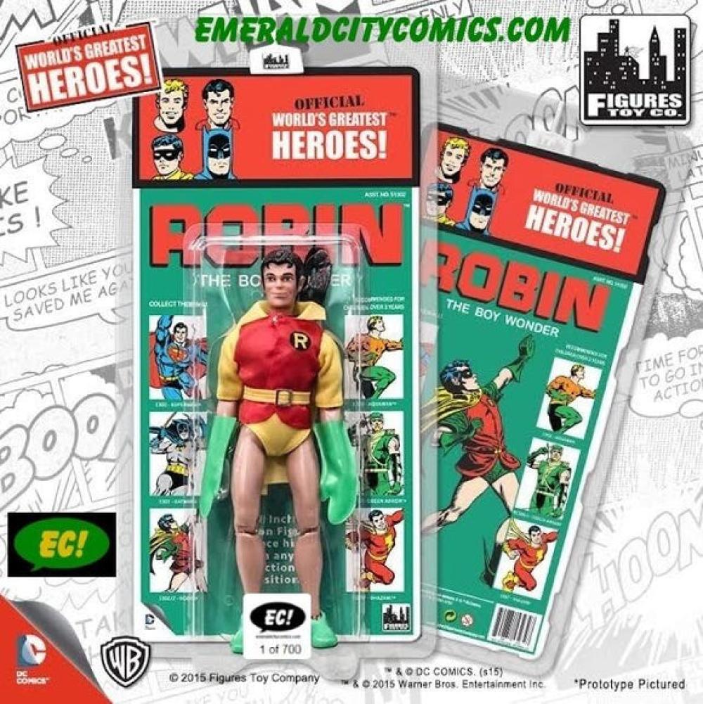 KRESGE RETRO ROBIN FIRST RELEASE COSTUME VAR 8IN EC EXCLUSIVE AF - EMERALD CITY