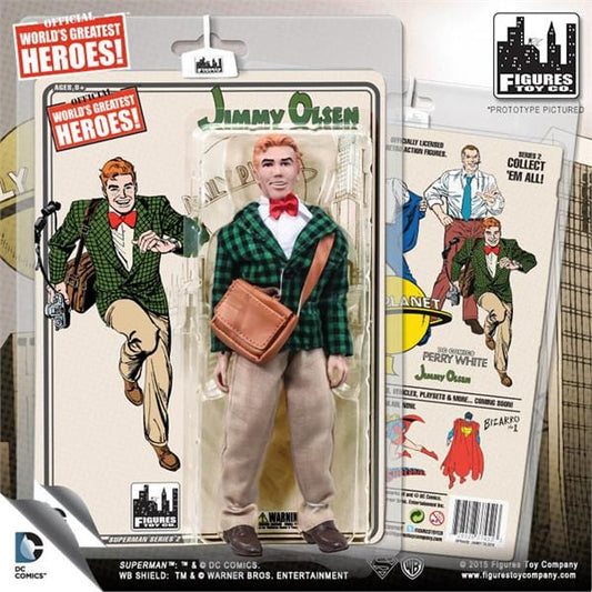 DC RETRO JIMMY OLSEN SUPERMAN 8IN AF S2