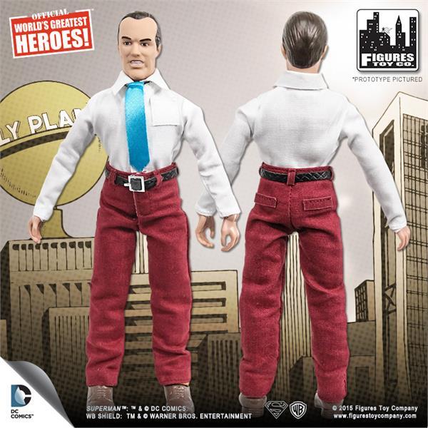 DC RETRO PERRY WHITE SUPERMAN 8IN AF S2