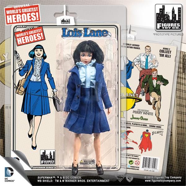 DC RETRO LOIS LANE SUPERMAN 8IN AF S2