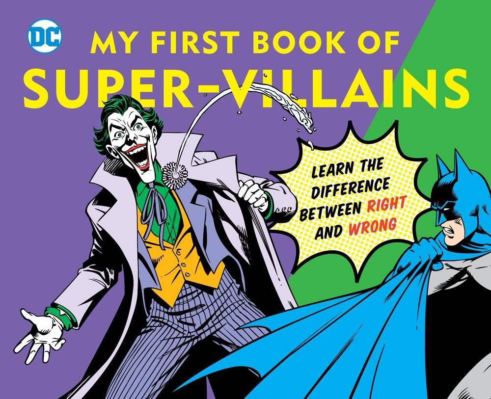 DC MY FIRST BOOK OF SUPER VILLAINS BOARD BOOK