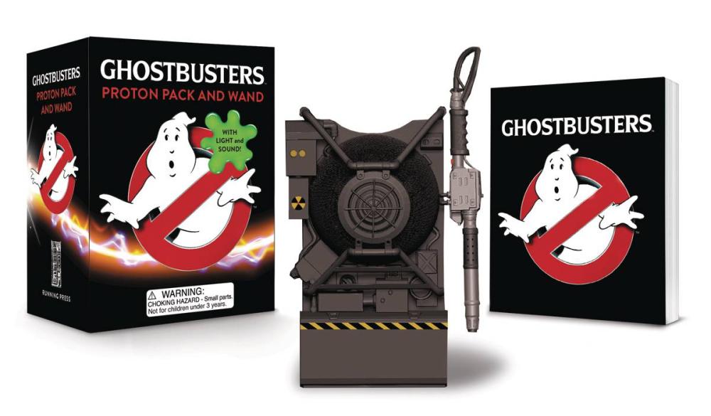 BOOK KIT GHOSTBUSTERS PROTON PACK AND WAND