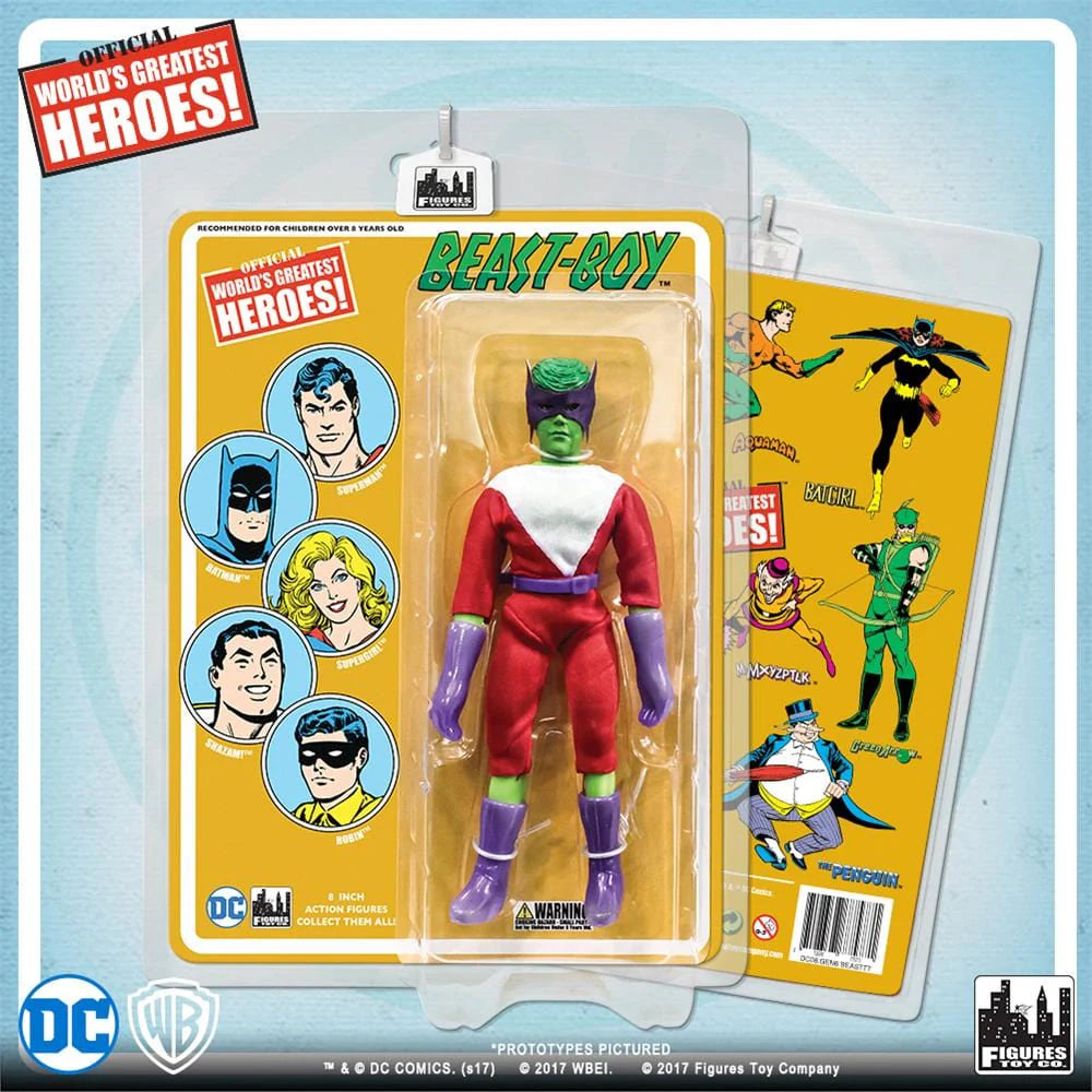 DC RETRO BEAST BOY GREEN TEEN TITANS 8IN AF S2
