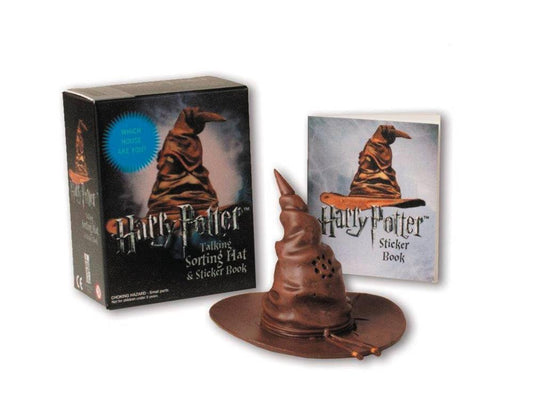BOOK KIT HARRY POTTER TALKING SORTING HAT & STICKER BOOK