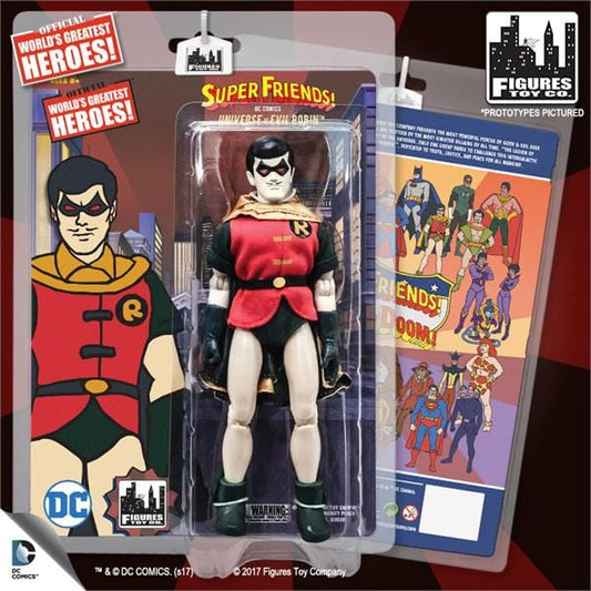 SUPER FRIENDS RETRO ROBIN UNIVERSE/EVIL S5 1/2 8IN AF