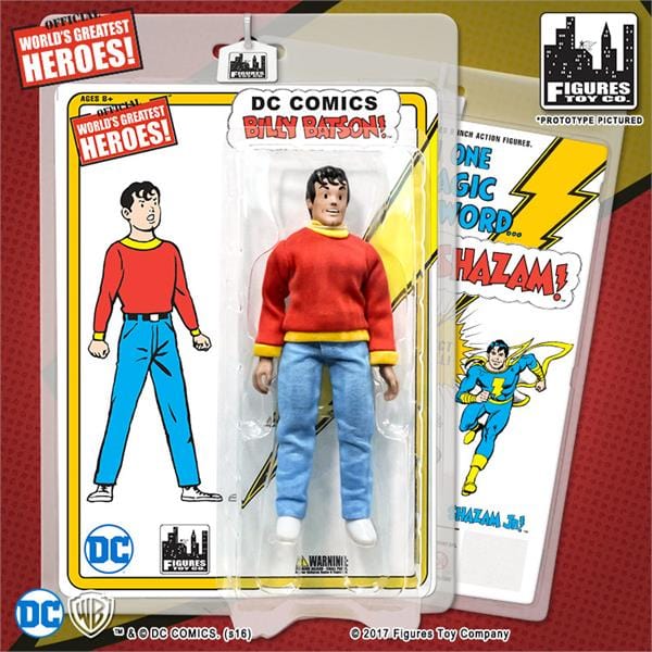 DC RETRO BILLY BATSON SHAZAM 8IN AF