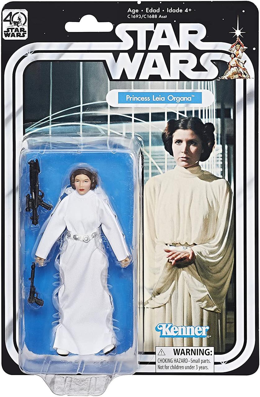 SW ANNIVERSARY LEIA ORGANA - PRINCESS BLACK 6 INCH AF
