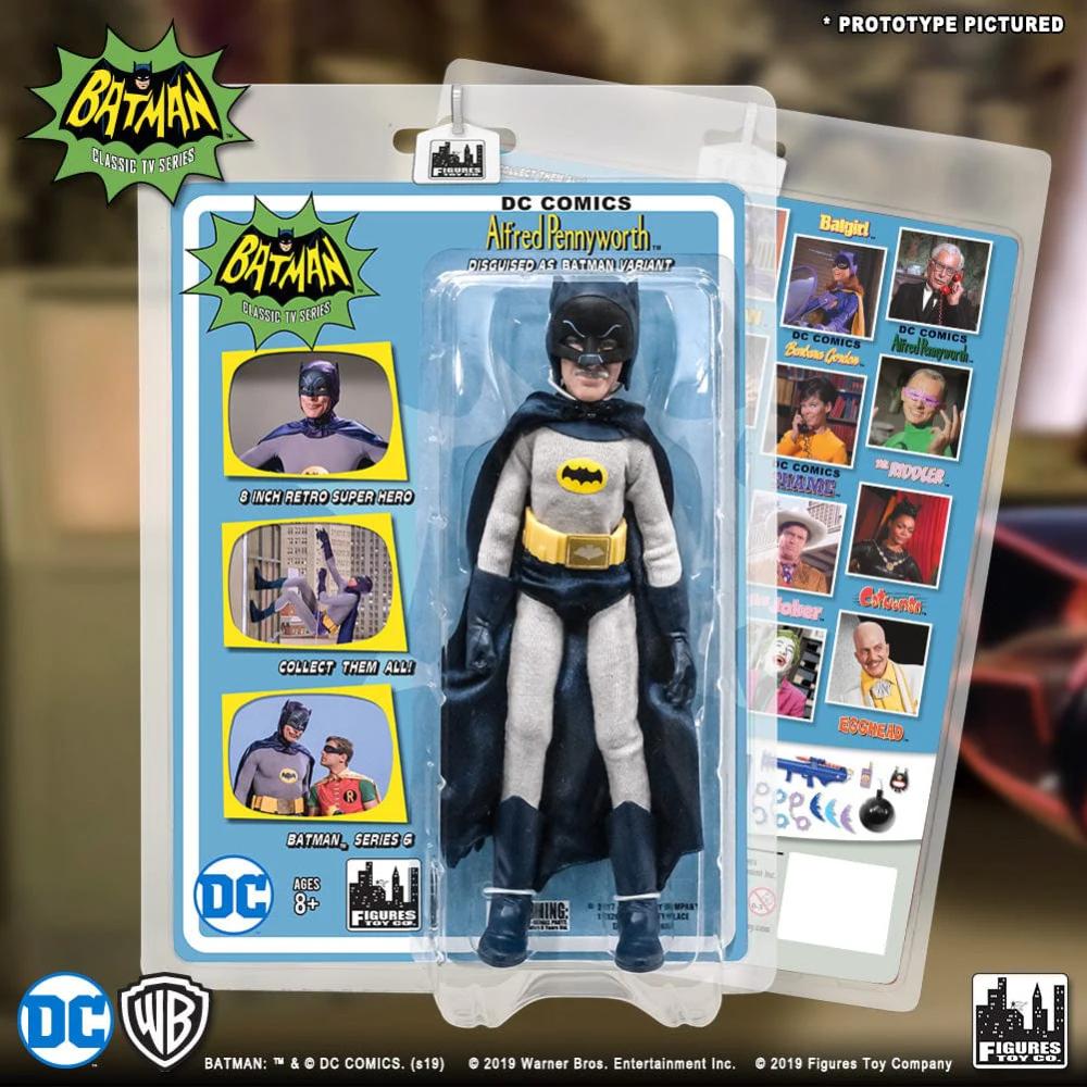 BATMAN 66 RETRO ALFRED DISGUISED AS BATMAN S6 VAR 8IN AF