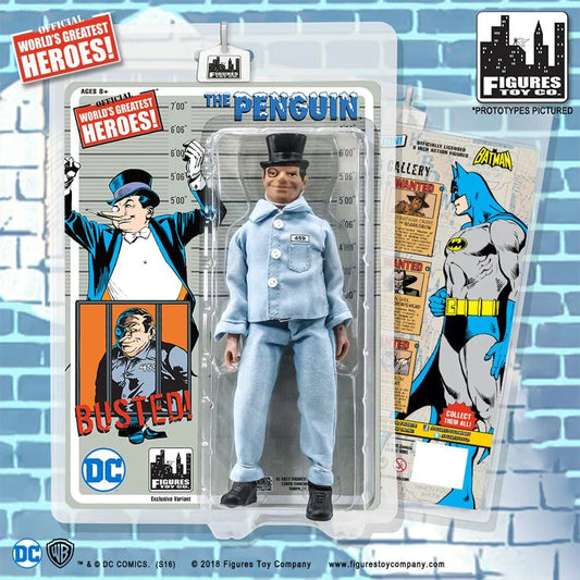 DC RETRO PENGUIN BUSTED 8IN AF