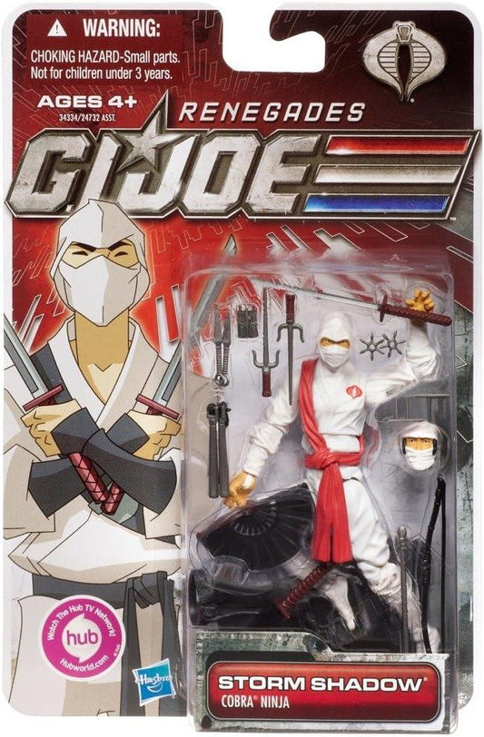 GI JOE MODERN STORM SHADOW RENEGADES 3.75 INCH AF