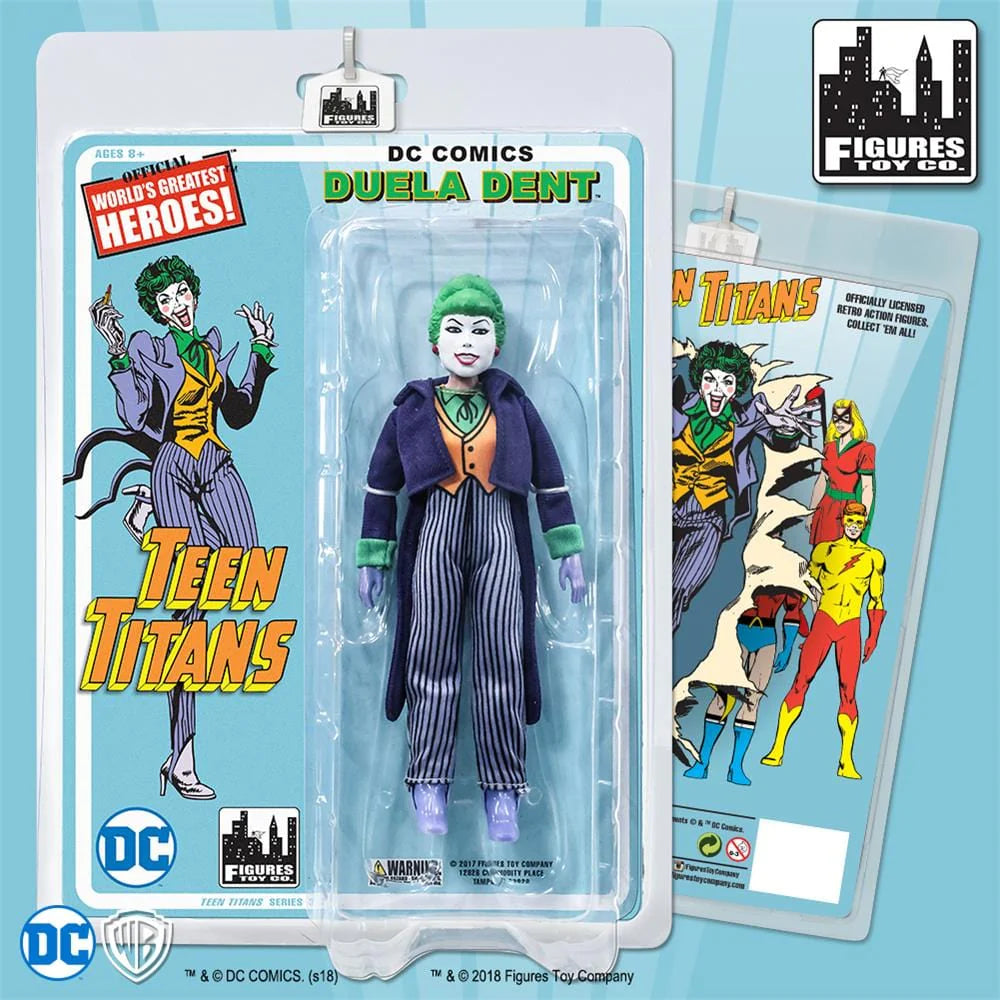 DC RETRO DUELA DENT TEEN TITANS 8IN AF