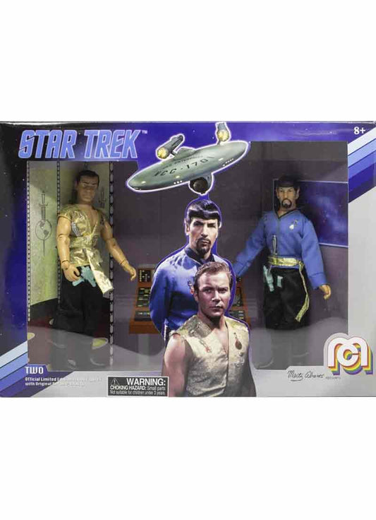 MEGO STAR TREK KIRK & SPOCK MIRROR UNIVERSE 2 PACK AF