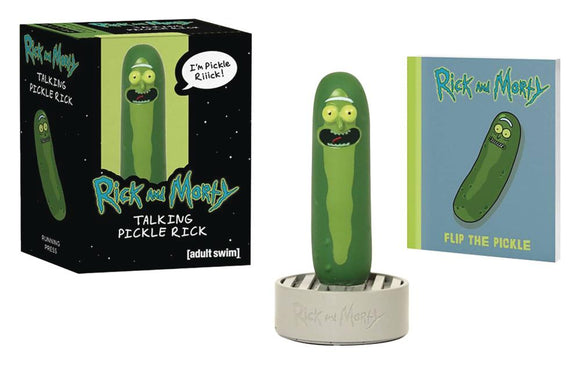 BOOK KIT RICK AND MORTY TALKING PICKLE RICK