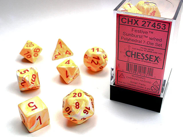 CHX FESTIVE 7 DIE SUNBURST / RED