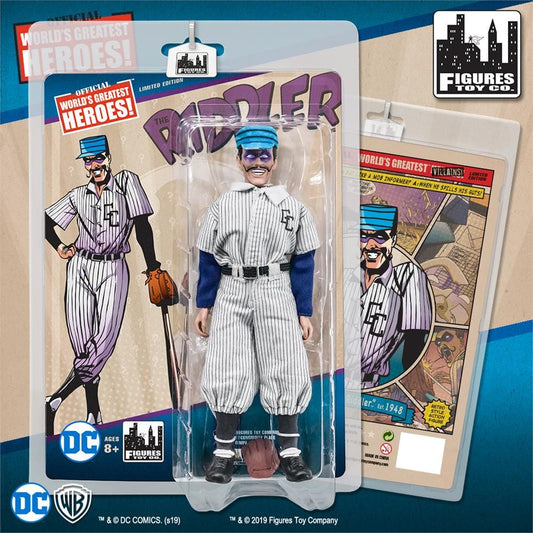 DC RETRO RIDDLER BASEBALL 8IN AF