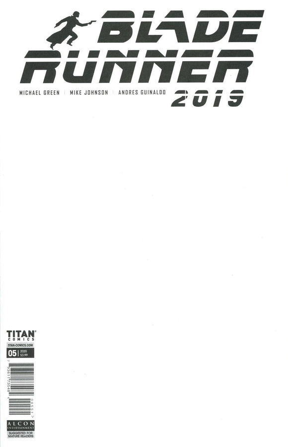 BLADE RUNNER 2019 #5  CVR E BLANK SKETCH