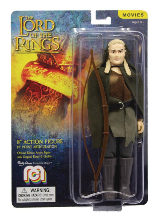 MEGO MOVIES LOTR LEGOLAS 8-IN RETRO AF