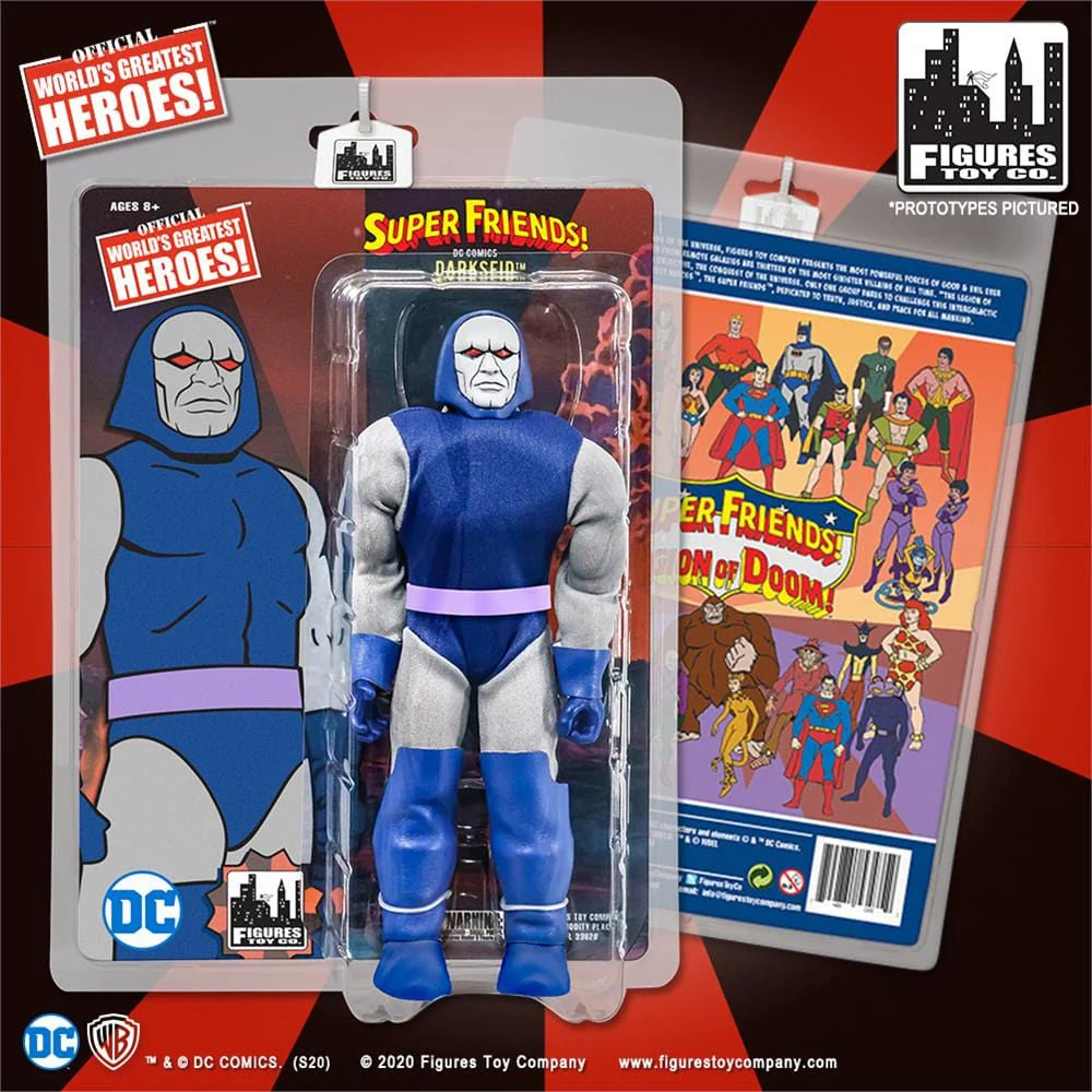 SUPER FRIENDS RETRO DARKSEID 8IN AF
