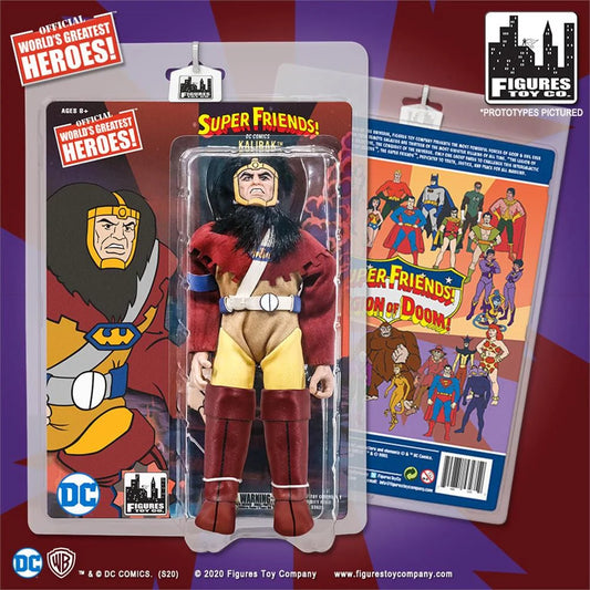 SUPER FRIENDS RETRO KALIBAK 8IN AF