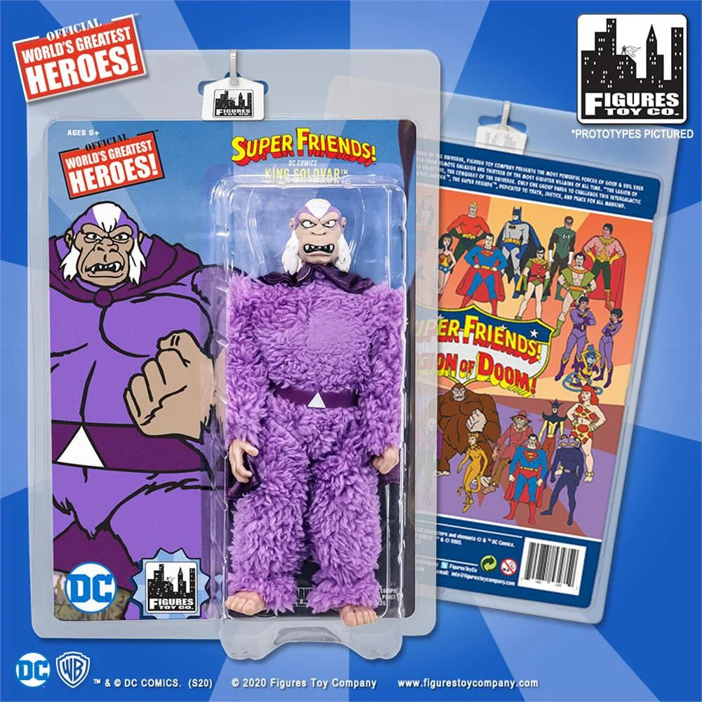SUPER FRIENDS RETRO KING SOLOVAR 8IN AF